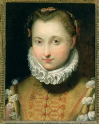 Porträt einer Frau (Tafel)